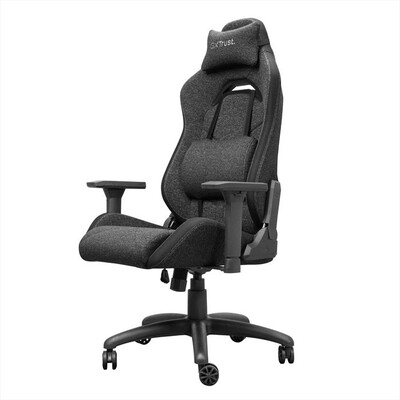 TRUST - Sedia da gaming comoda in tessuto GXT723 RUYA-Grey