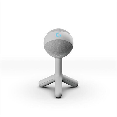 LOGITECH - Microfono a condensatore G Yeti Orb RGB-Off-white