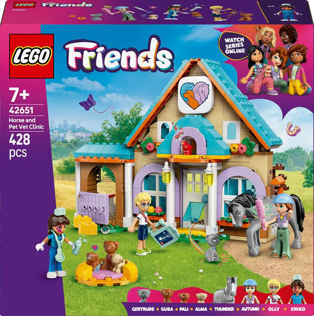 Immagine del prodotto LEGO - FRIENDS Cavallo e clinica veterinaria 42651