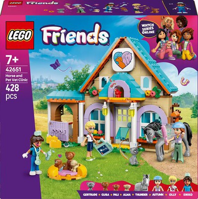 LEGO - FRIENDS Cavallo e clinica veterinaria 42651
