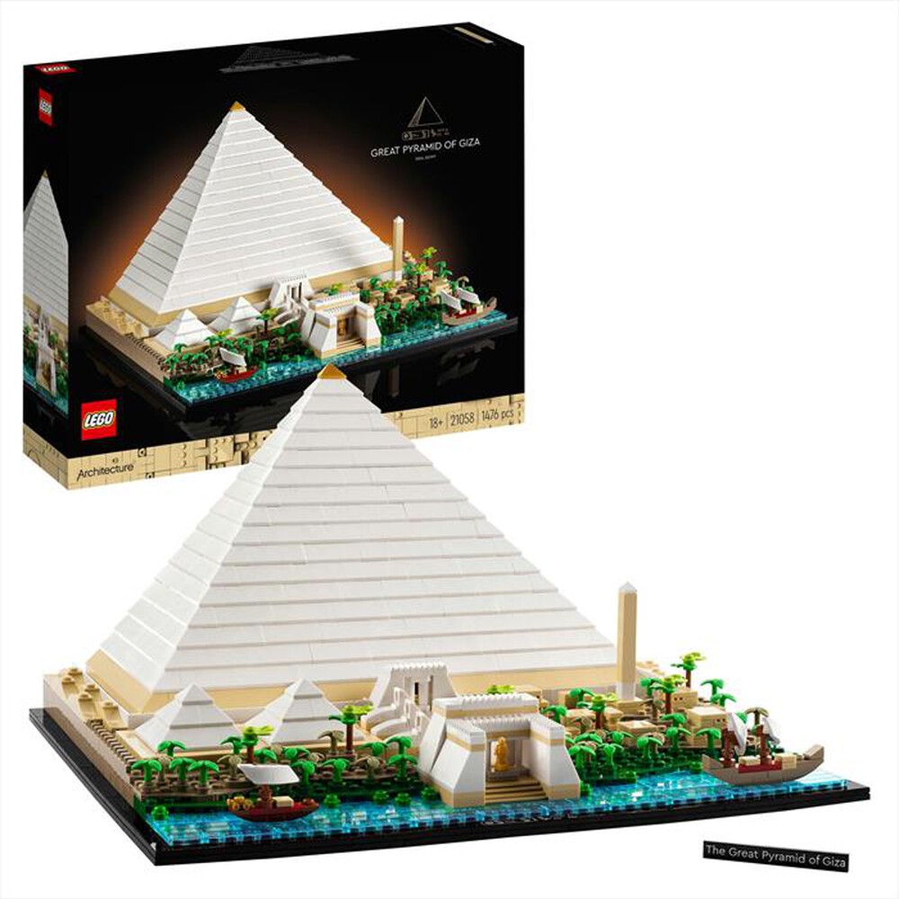 Immagine del prodotto LEGO - ARCHITECTURE La Grande Piramide di Giza 21058