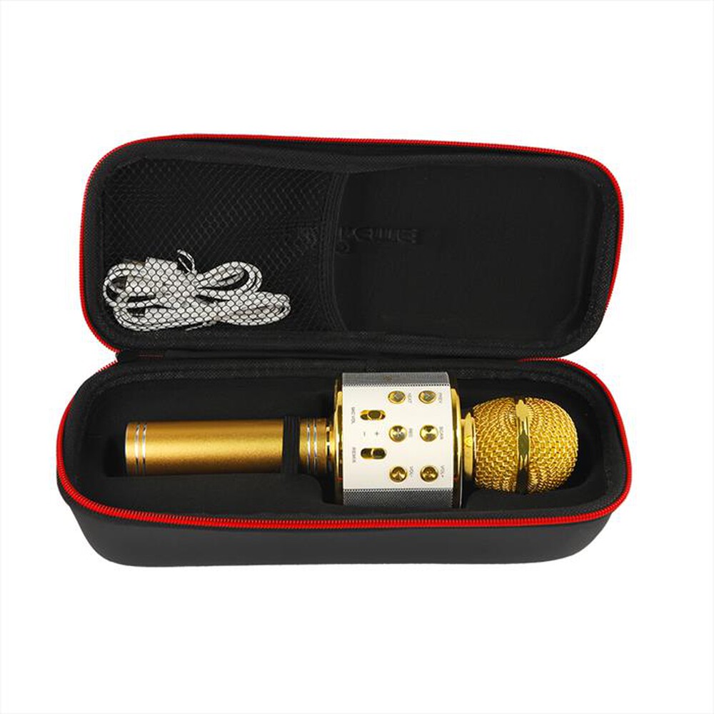 "XTREME - 27837K - Microfono Karaoke Hollywood-GOLD"