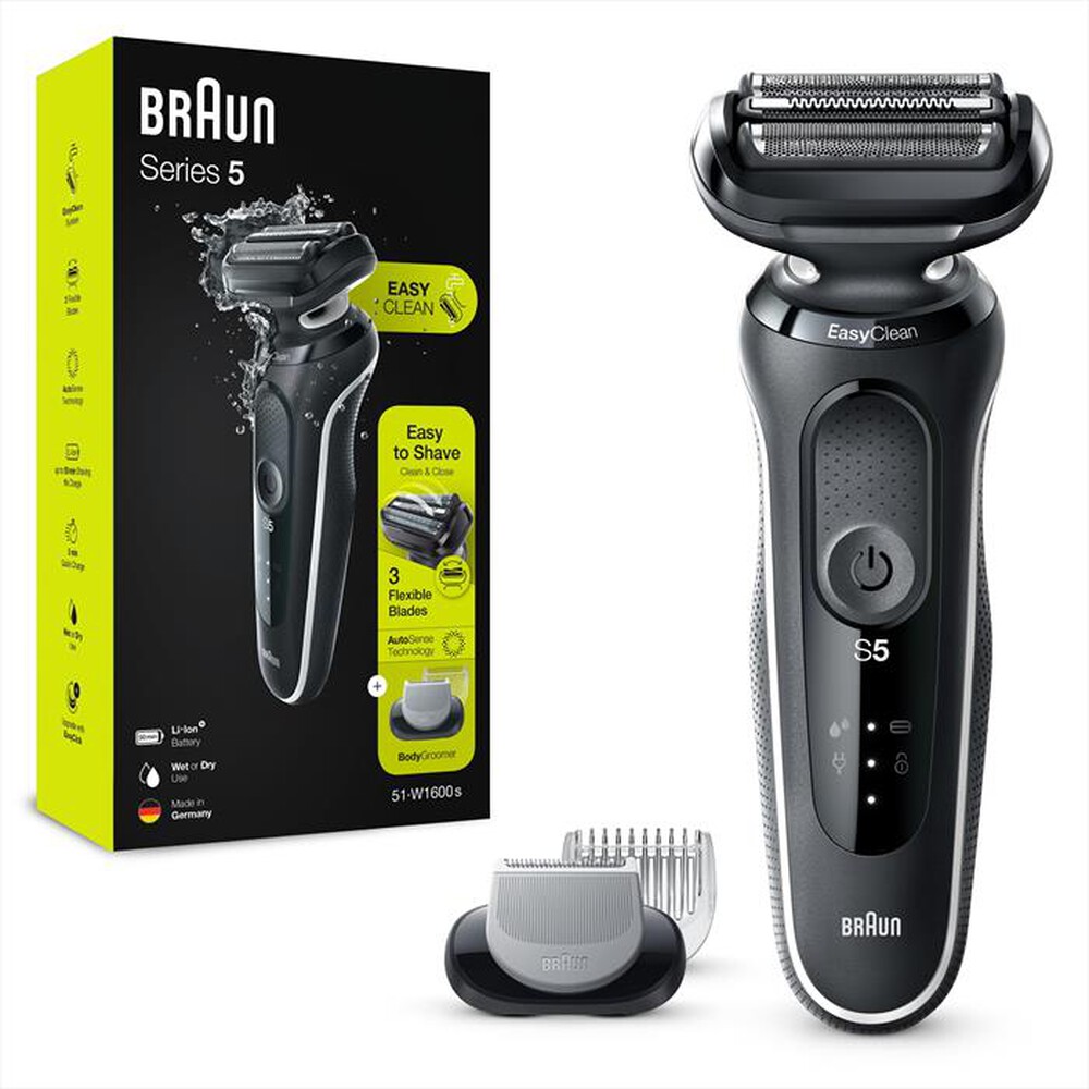 "BRAUN - Rasoio SERIES 5 51-W1600S-BIANCO"