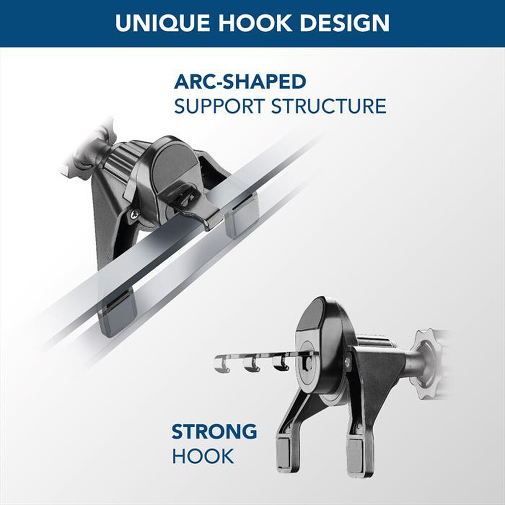 Immagine del prodotto CELLULARLINE - Supporto da auto per bocchette HUGHOLDERVENTK-Nero