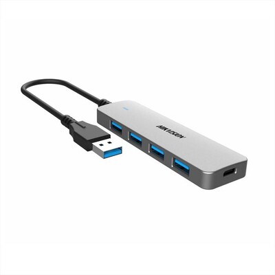 HIK VISION - HUB USB 3.0 con 4 porte HS-HUB-DS401-GRIGIO