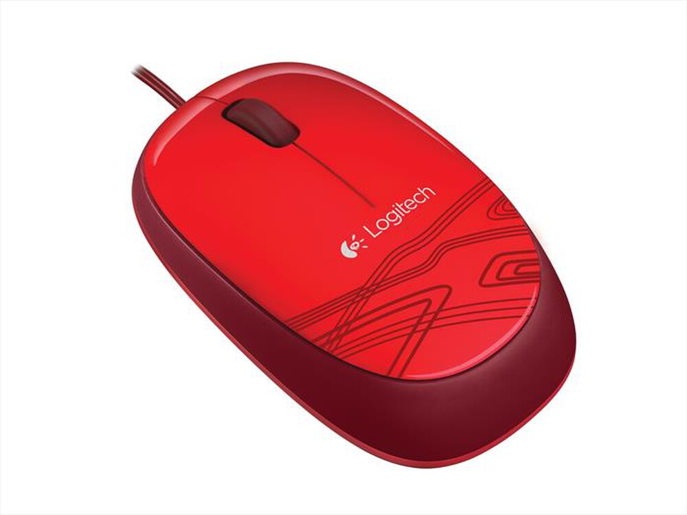 "LOGITECH - Mouse M105-Rosso"