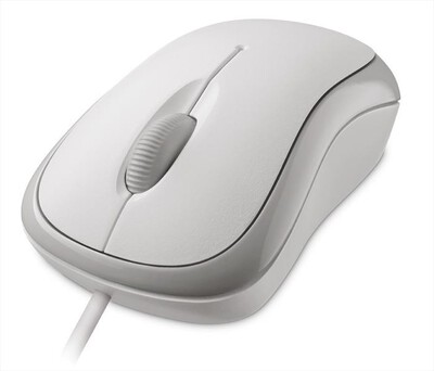 MICROSOFT - Basic Optical Mouse-Bianco