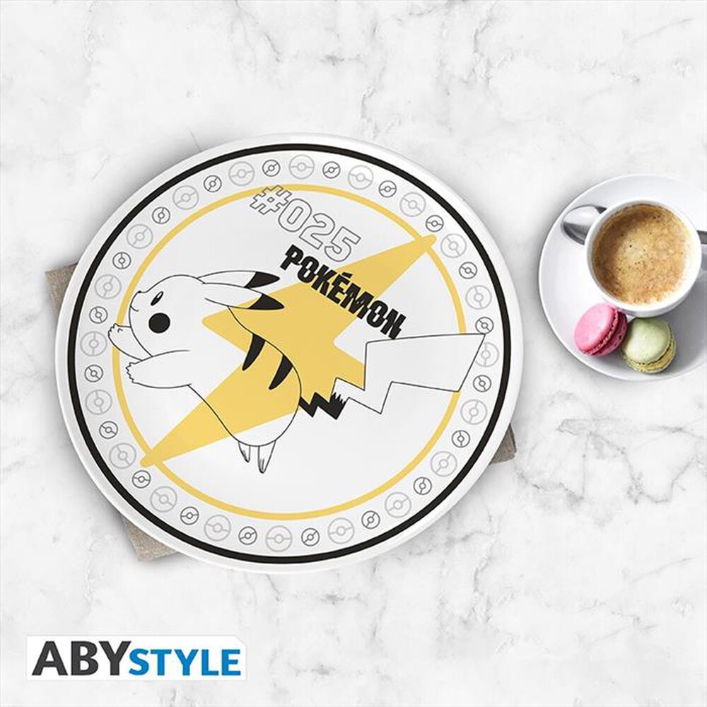 Immagine del prodotto ABYSSE - POKEMON Set di 4 piatti STARTERS +PIKACHU-multicolore