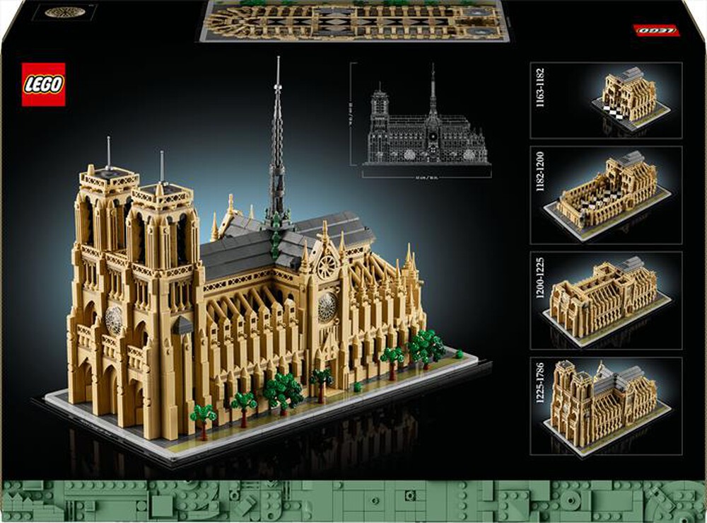 "LEGO - ARCHITECTURE Notre-Dame de Paris - 21061"