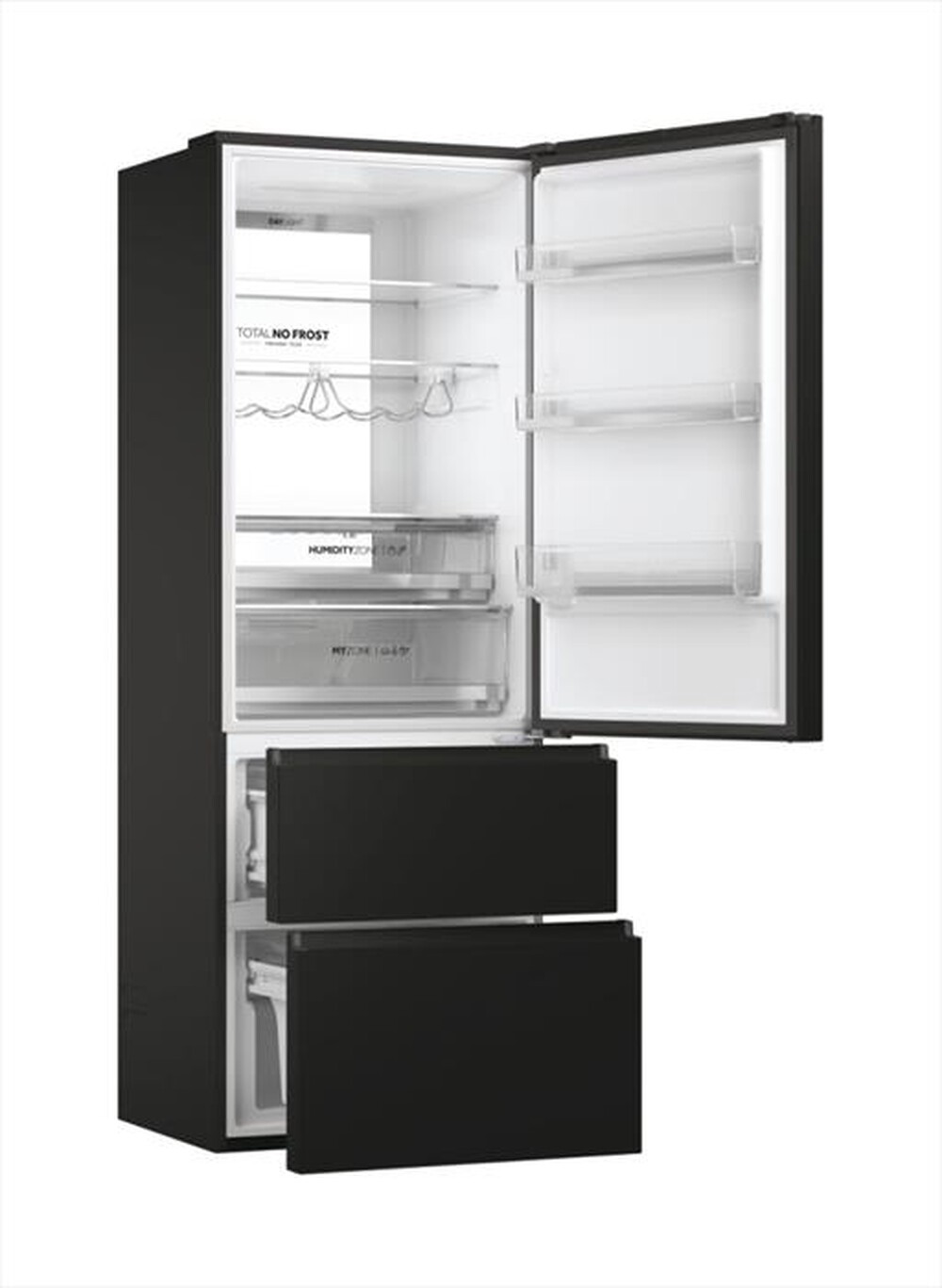 "HAIER - Frigorifero combinato HTW7720ENPT Classe E 483 lt-Nero"