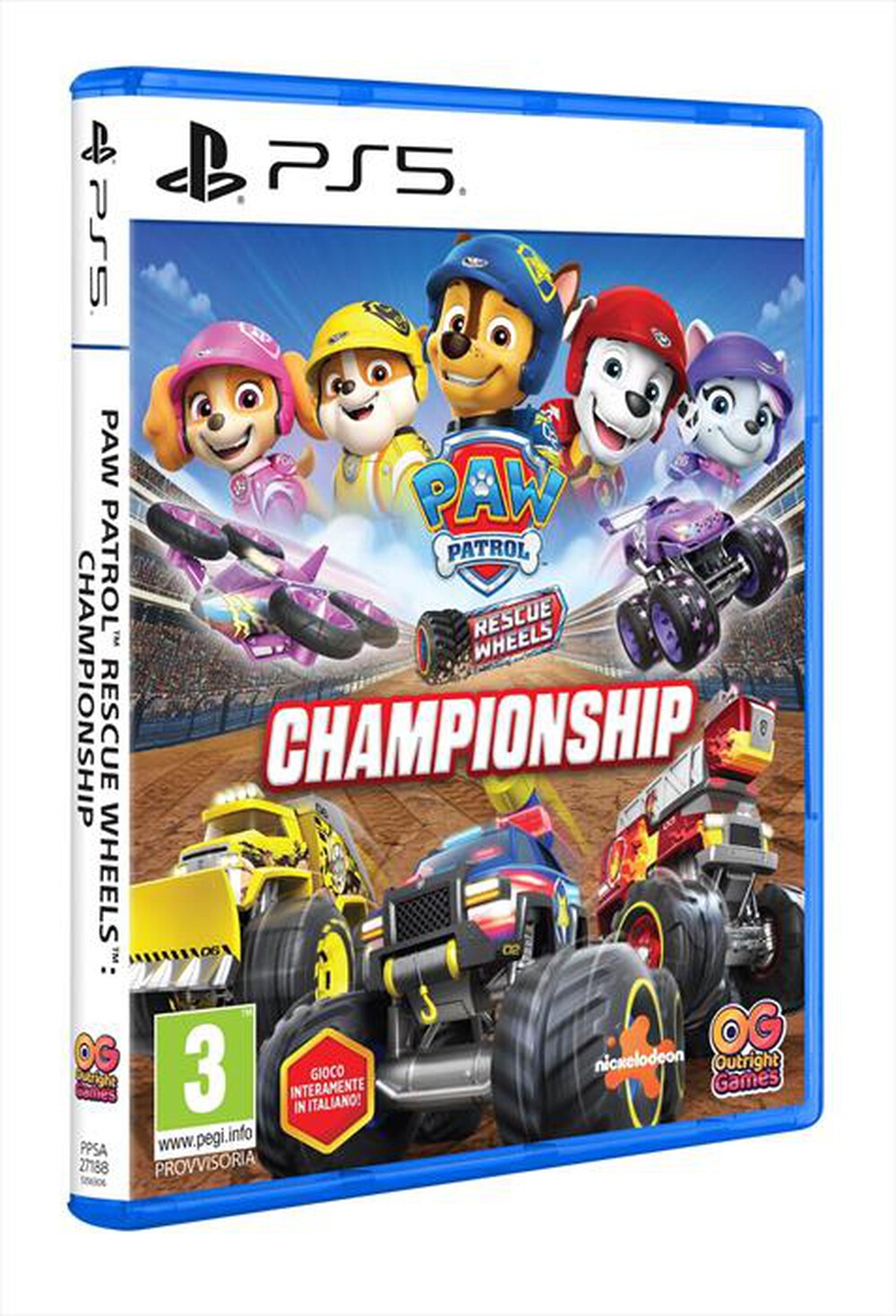 Immagine del prodotto NAMCO - PAW PATRO RESCUE WHEELS: CHAMPIONSHIP PS5
