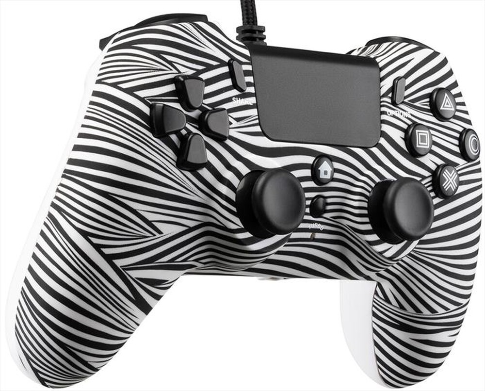 "QUBICK - WIRED CONTROLLER  2.0-Nero/Bianco"