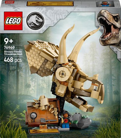 LEGO - JURASSIC WORLD Teschio di Triceratopo 76969