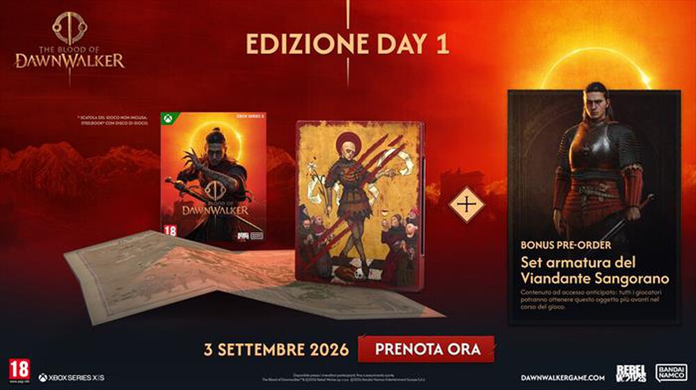 Immagine del prodotto NAMCO - THE BLOOD OF DAWNWALKER DAYONE EDITION XSX