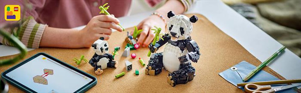 Immagine del prodotto LEGO - CREATOR Animali selvatici: famiglia di panda 31165