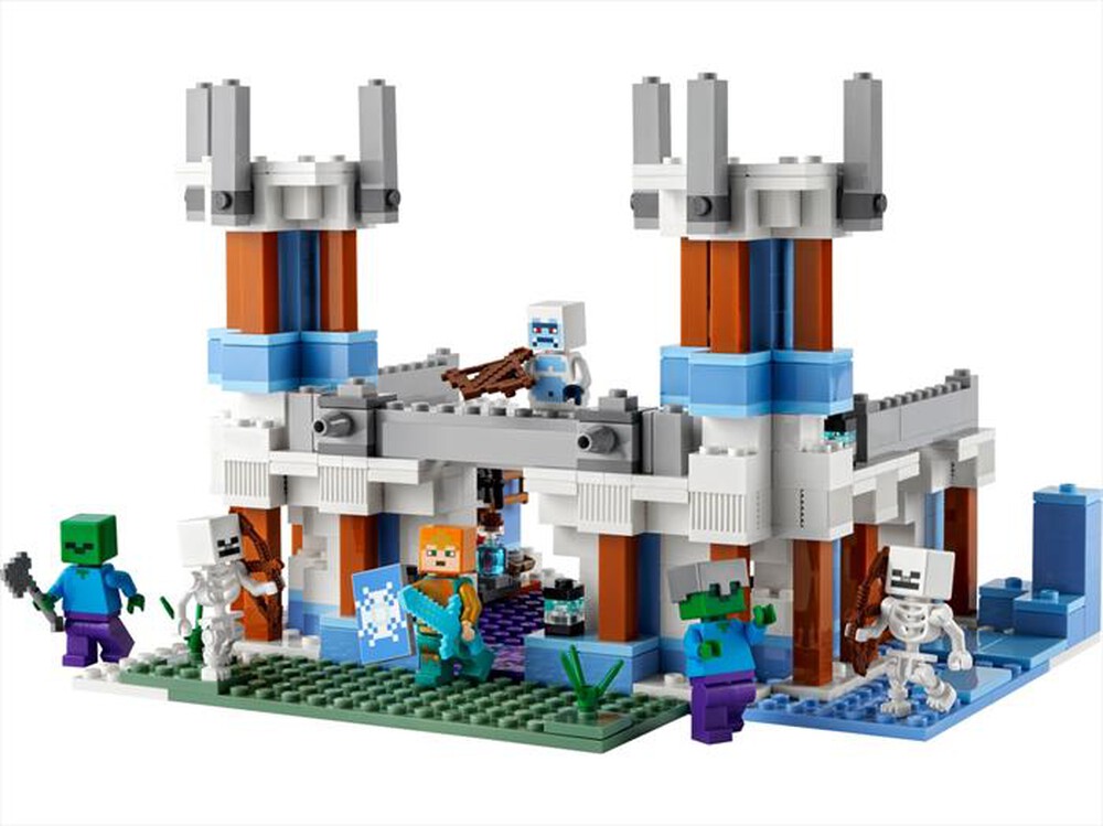 "LEGO - MINECRAT IL CASTELELLO DI GHIACCIO - 21186-Multicolore"