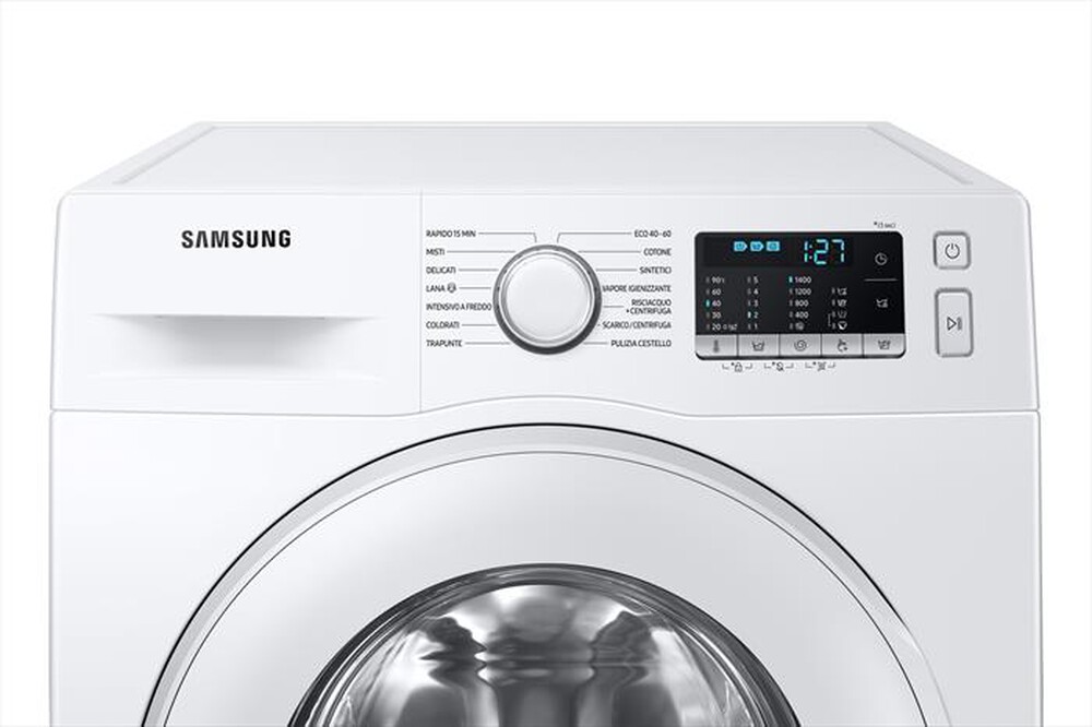 "SAMSUNG - Lavatrice WW70TA026TE/ET 7 Kg Classe B-Bianco oblò Crystal White"