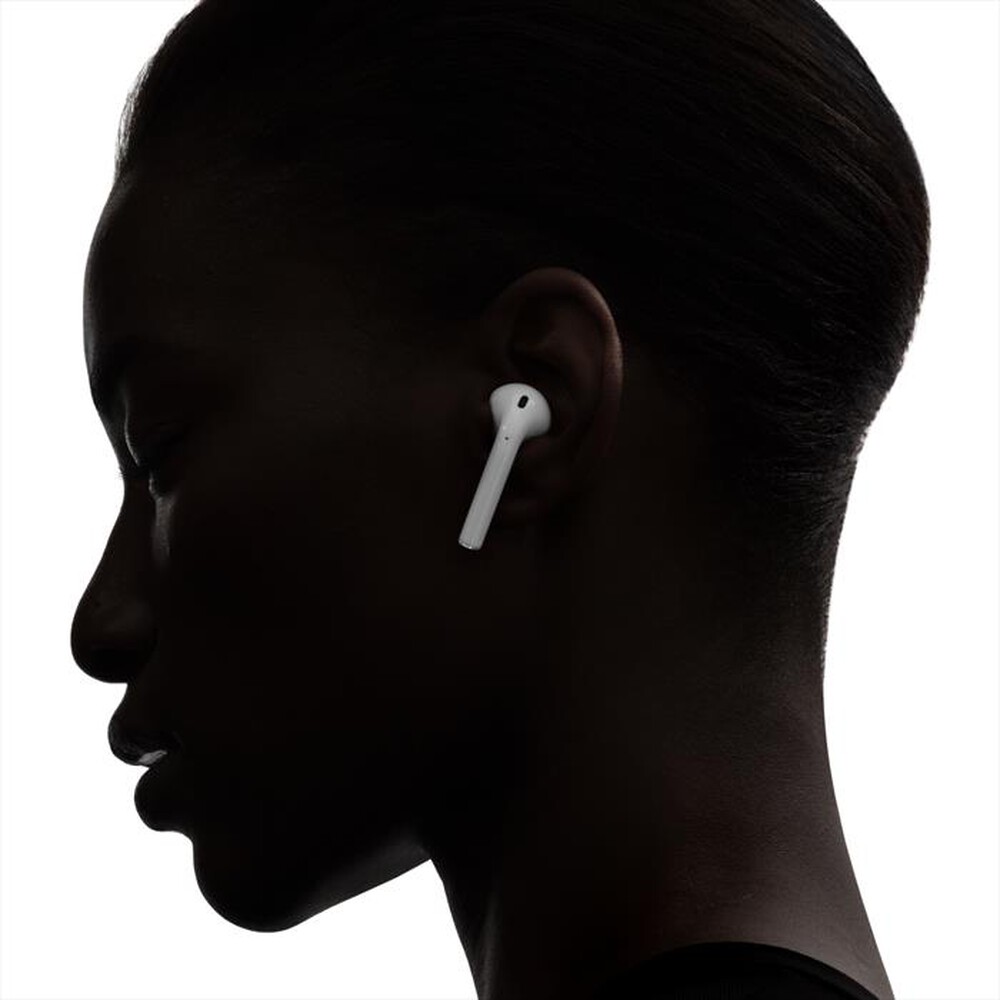 "APPLE - AirPods con custodia standard (2019)-White"