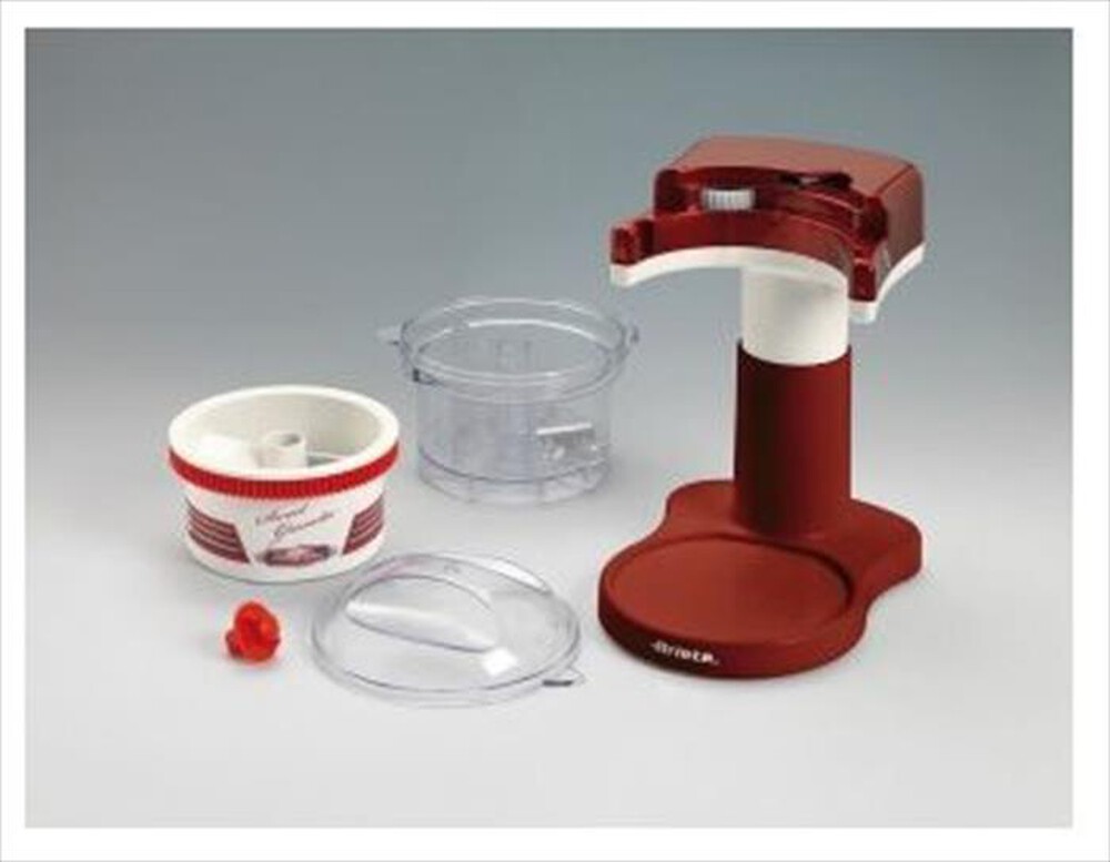 "ARIETE - Tritaghiaccio per granite 78 Sweet Granita-rosso"