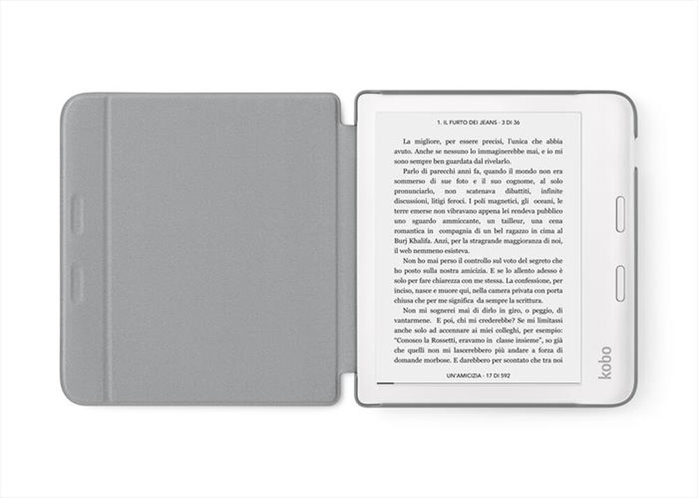 "KOBO - LIBRA 2 CLASSIC COVER-Gray"