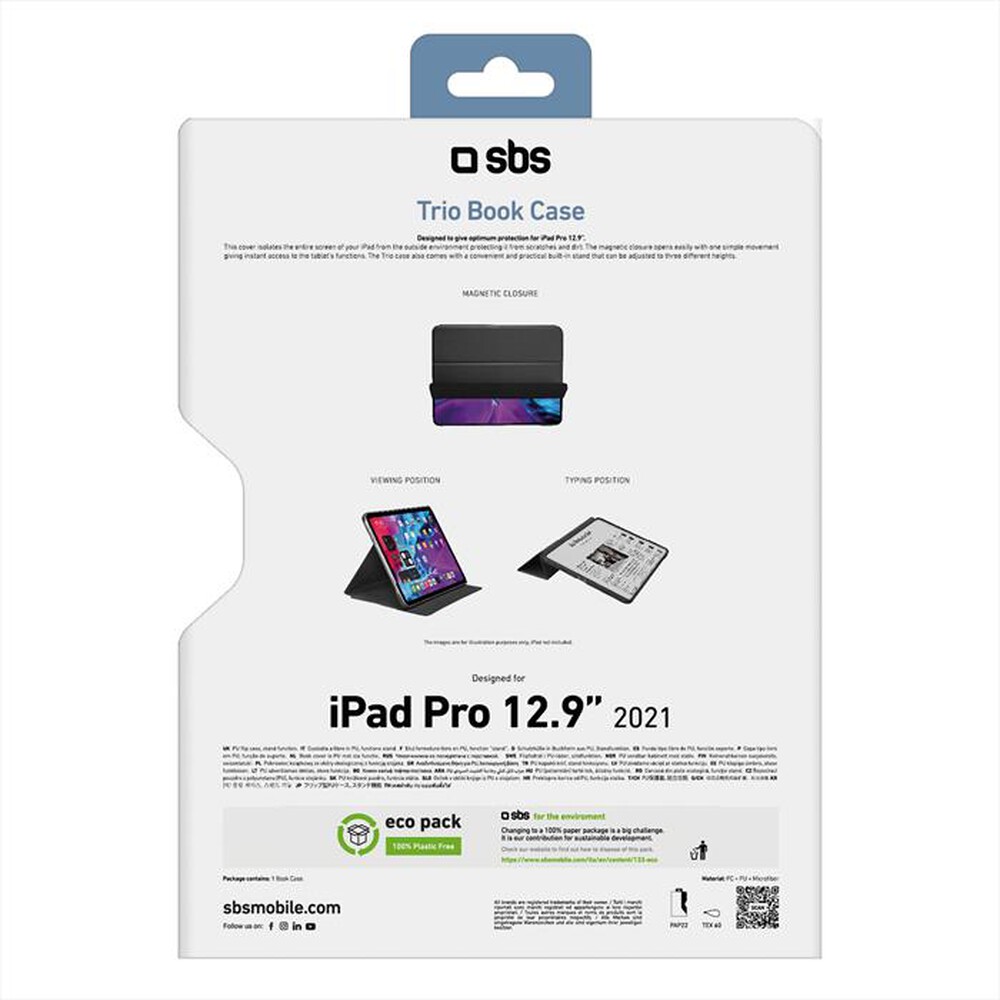 "SBS - TABKPROIPPRO1221K-Nero"