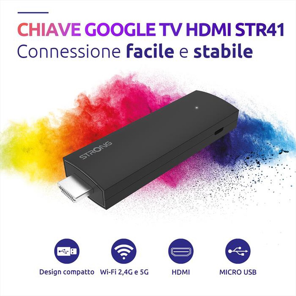 Immagine del prodotto STRONG - SRT41 VIDEO - MULTI MEDIA CONNECTION-nero
