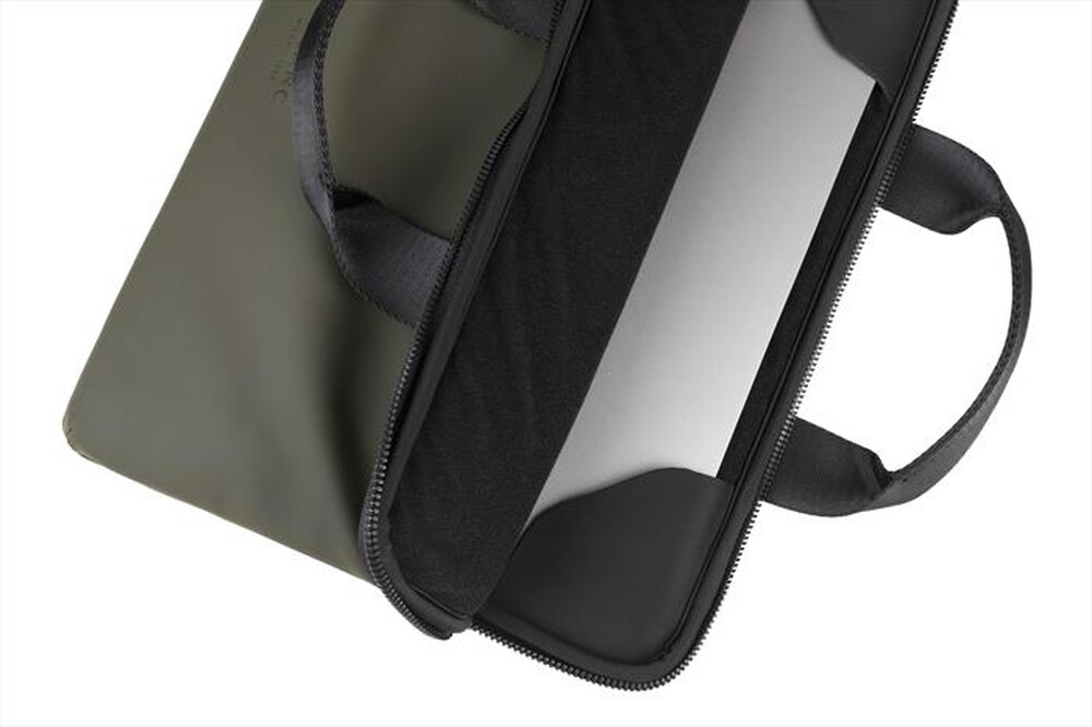 "TUCANO - Borsa GOMMO per MacBook Pro 16\"/laptop 15.6\"-VERDE MILITARE"