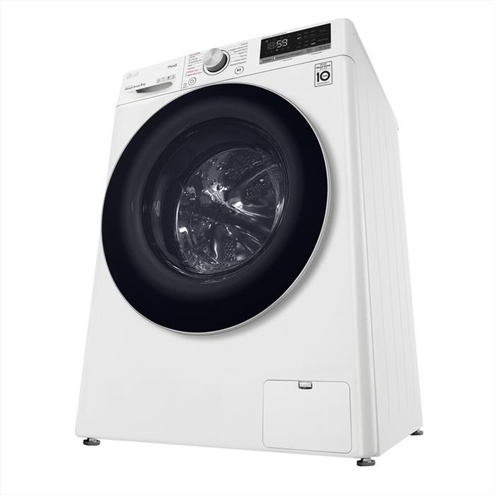"LG - Lavatrice F4WV508S1B 8 Kg Classe B-White"
