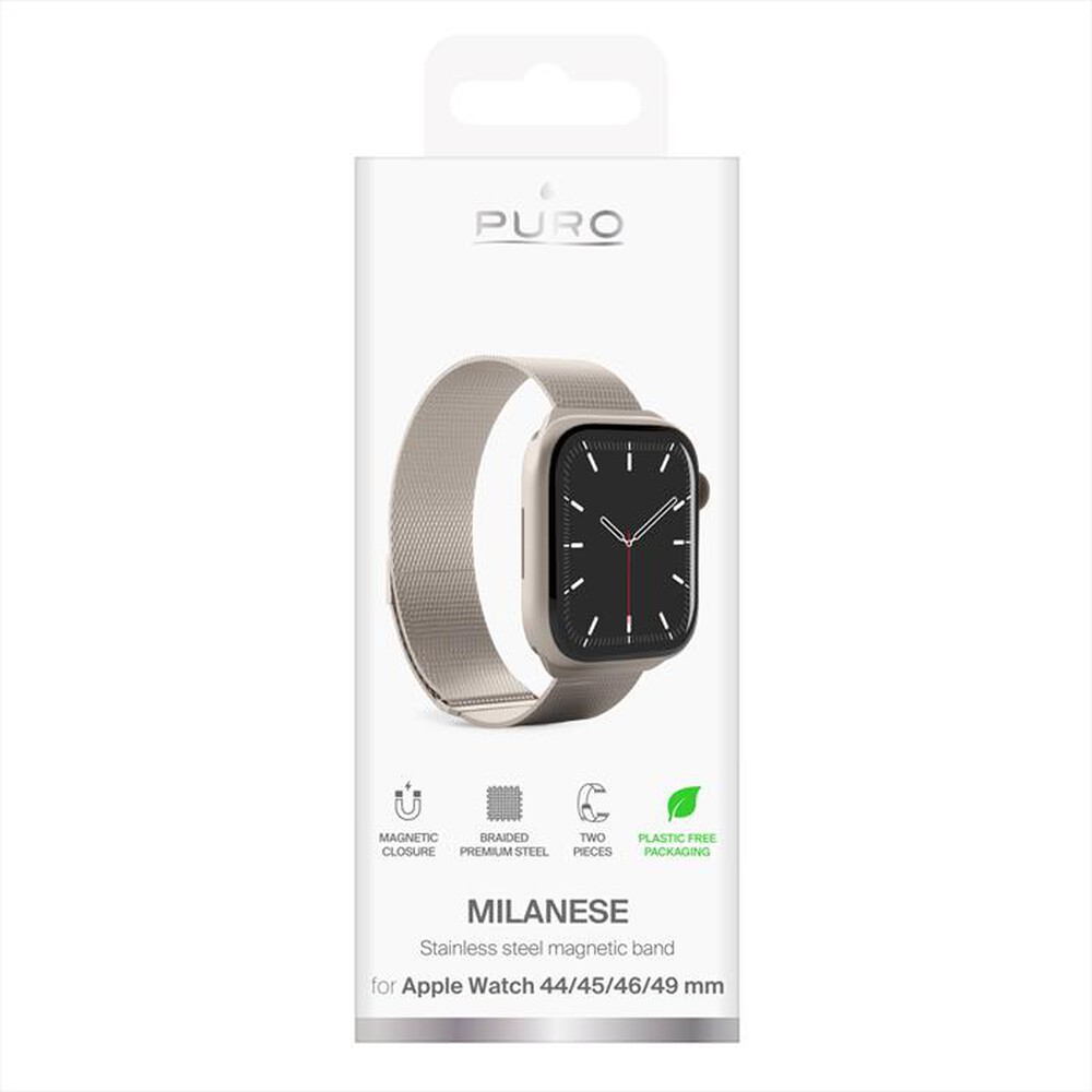 Immagine del prodotto PURO - Cinturino MILANESEPUMILAW44CHMP Apple Watch-Champagne