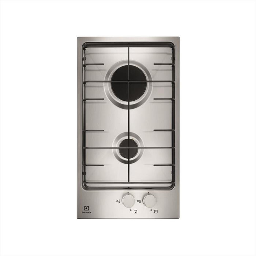 "ELECTROLUX - Piano cottura a gas EGG3222NOX 2 fuochi 29cm-INOX"