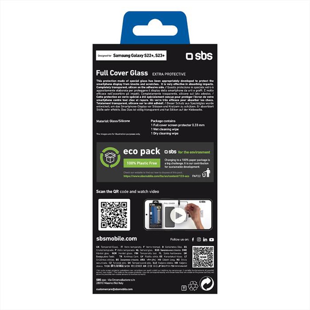 "SBS - TESCRFCSAS22PK-Nero"