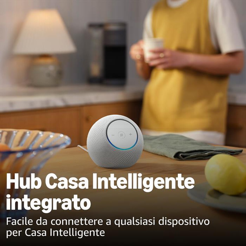Immagine del prodotto AMAZON - Altoparlante Alexa ECHO DOT MAX (2025 RELEASE)-Glacier White