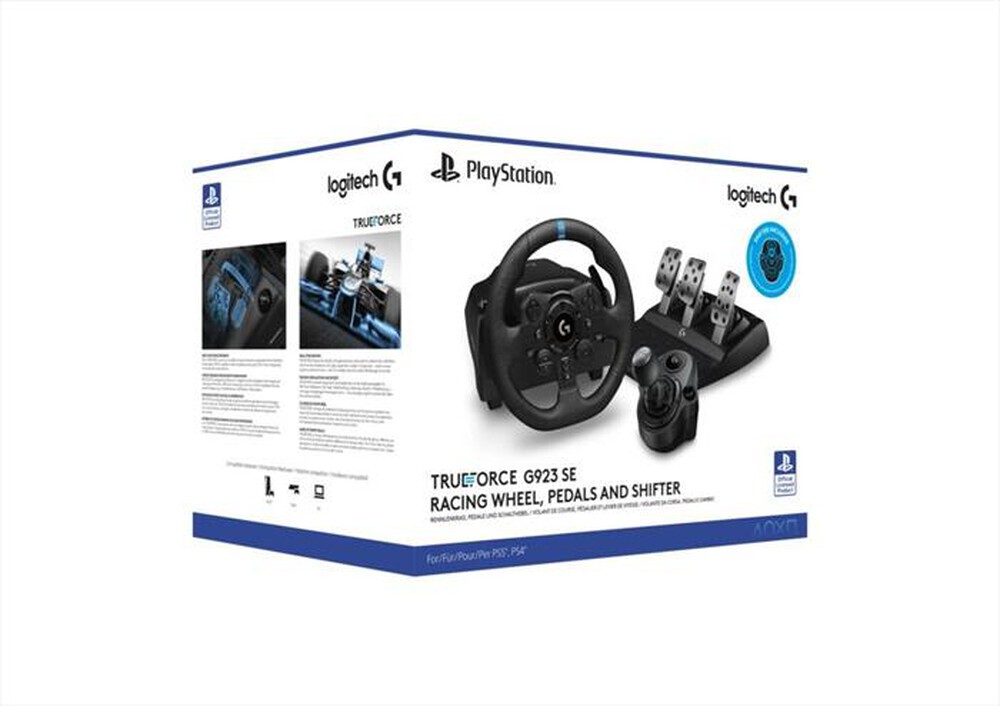 Immagine del prodotto LOGITECH - Volante da corsa e pedali G923 SE (PS5/PS4)-Nero