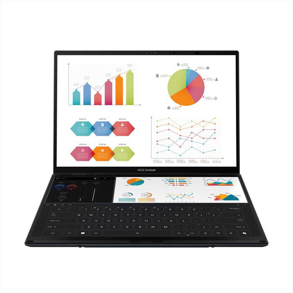 Immagine del prodotto ASUS - Zenbook Duo OLED UX8406CA-PZ961W-Inkwell Gray