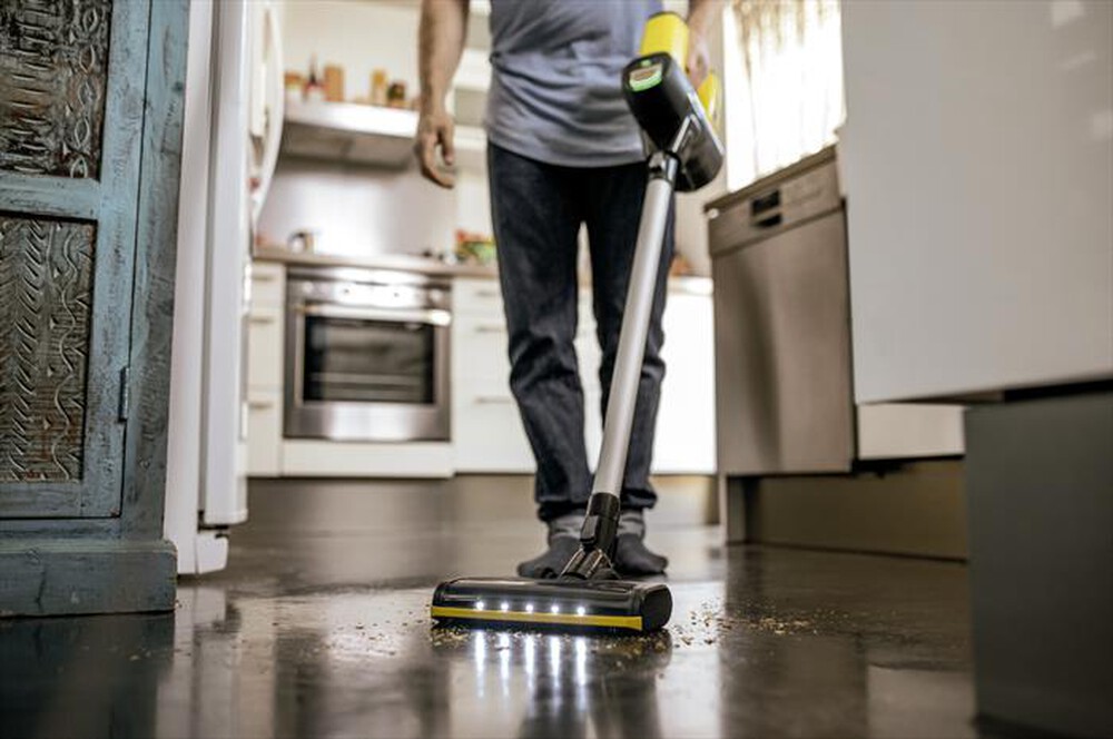 "KARCHER - Scopa elettrica VC 6 Cordless ourFamily-Nero/Giallo"