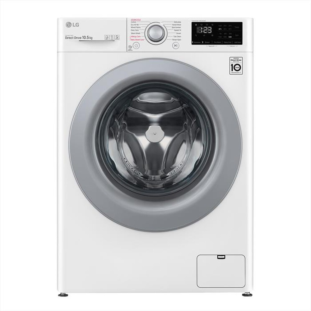 "LG - Lavatrice F4WV310S4E 10,5 Kg Classe B-White"
