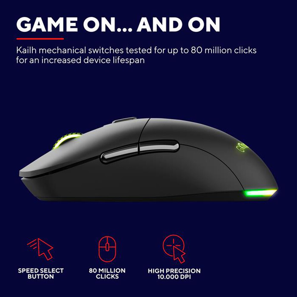 "TRUST - GXT980 REDEX WIRELESS MOUSE-Black"