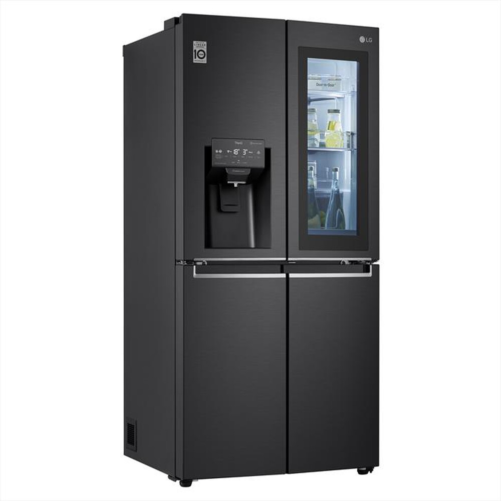 "LG - Frigorifero 4 Porte INSTAVIEW GMX844MC6F Classe F-Nero"