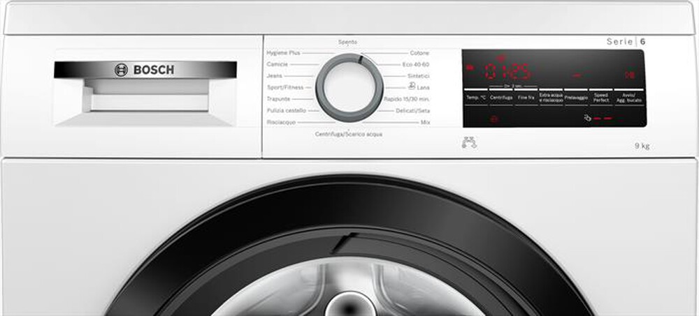 Immagine del prodotto BOSCH - Lavatrice Serie 6 WUU28T29II 9Kg 1400g/m Classe A-Bianco
