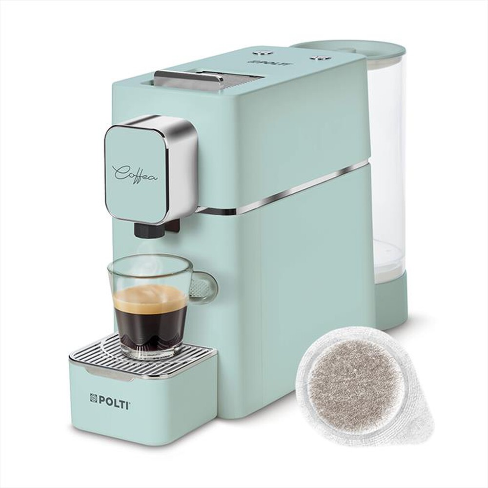 POLTI - Macchina da caffé a cialde ESE 44 m COFFEA S15G-Verde