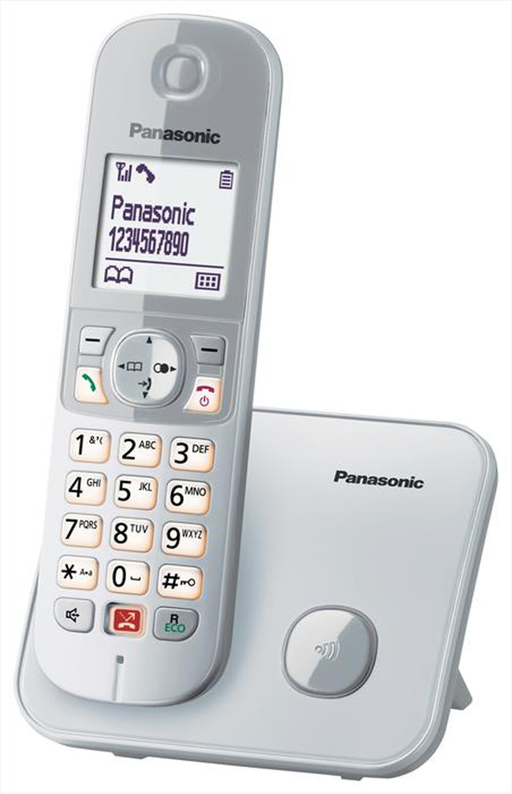 "PANASONIC - KX-TG6851JTS-SILVER"