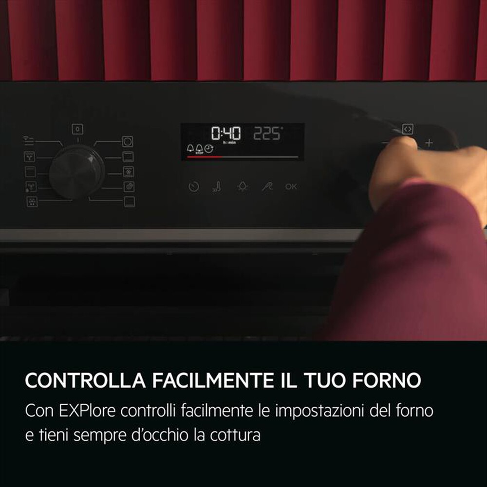 Immagine del prodotto AEG - Forno incasso elettrico TU5PB43SM Classe A+-Inox