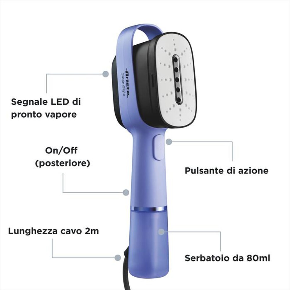 Immagine del prodotto ARIETE - 4301 ARIETE PORTABLE GARMENT BL INT-Viola