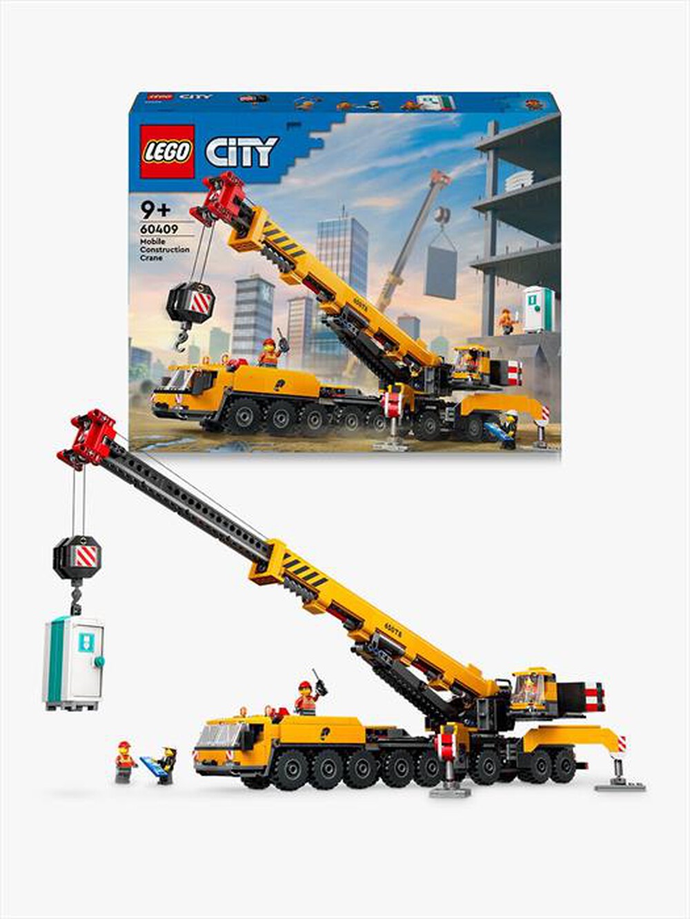 Immagine del prodotto LEGO - CITY BIG VEHICLES Gru da cantiere gialla 60409