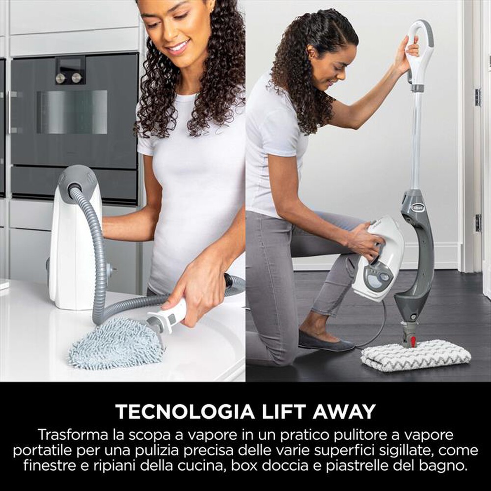 Immagine del prodotto SHARK - Scopa a vapore 2 in 1&nbsp;&nbsp;KLIK 'N' FLIP S6005EU-Bianco