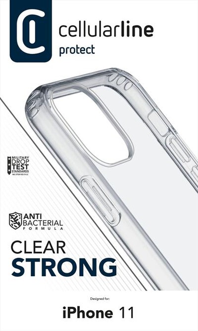 CELLULARLINE - CLEARDUOIPHXR2T-Trasparente