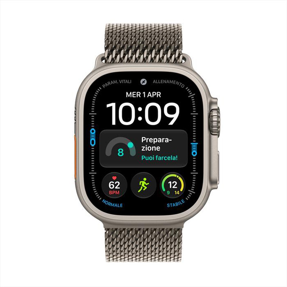 Immagine del prodotto APPLE - Watch Ultra 4 GPS + Cellular 49mm Titanio-Loop milanese Naturale - L
