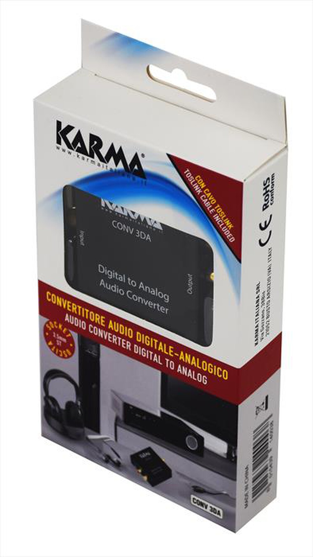 "KARMA - CONV 3DA-Nero"