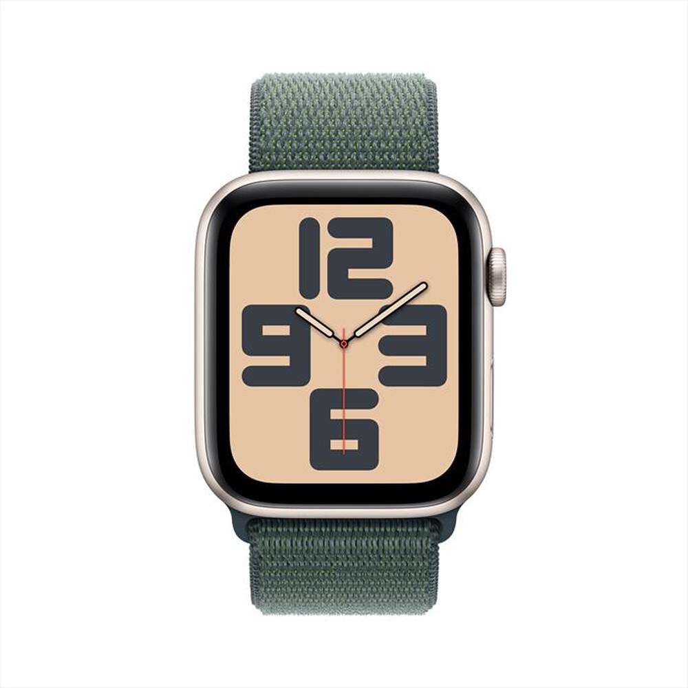 "APPLE - Watch SE GPS 44mm Cassa Alluminio-Galassia - Sport Loop Verde"
