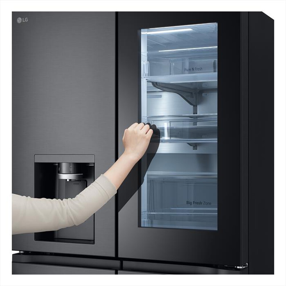 "LG - Frigorifero 4 porte GMG960EVJE Classe E 638L-Black"